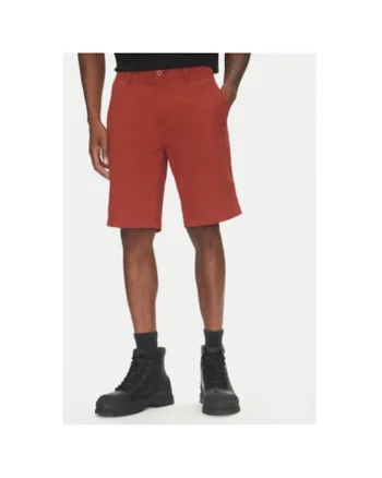 Pantaloni scurti barbati  TB0A5U2KEOD1, Bumbac, Rosu, Rosu