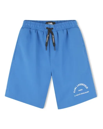 Pantaloni scurti de baie baieti  Z30411 816, Poliester, Albastru