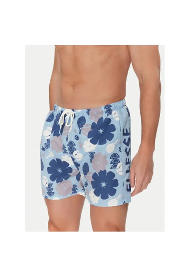 Pantaloni scurti de baie barbati  SHZ22072943, Poliester, Albastru, Albastru