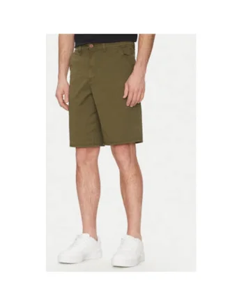 Pantaloni scurti din denim barbati  20718399, Bumbac, Verde, Verde