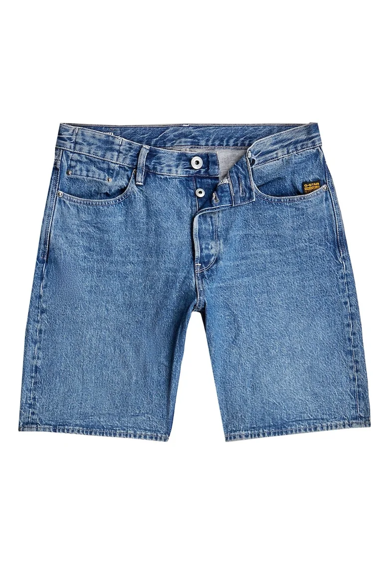 Pantaloni scurti din denim barbati G Star Raw, D24411-D436, Bumbac, Albastru, Albastru