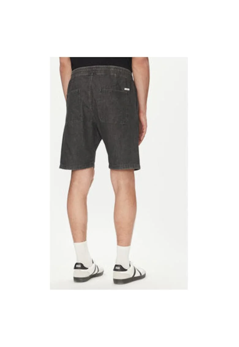 Pantaloni scurti din denim barbati Jack Jones, 12270251, Bumbac, Negru, Negru