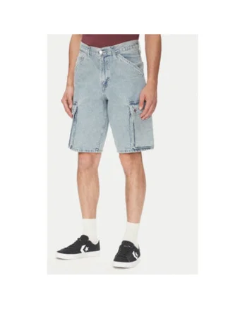 Pantaloni scurti din denim barbati Levi S, 001GU-0004, Bumbac, Albastru, Albastru