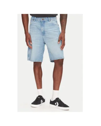Pantaloni scurti din denim barbati  112362492, Bumbac, Albastru, Albastru