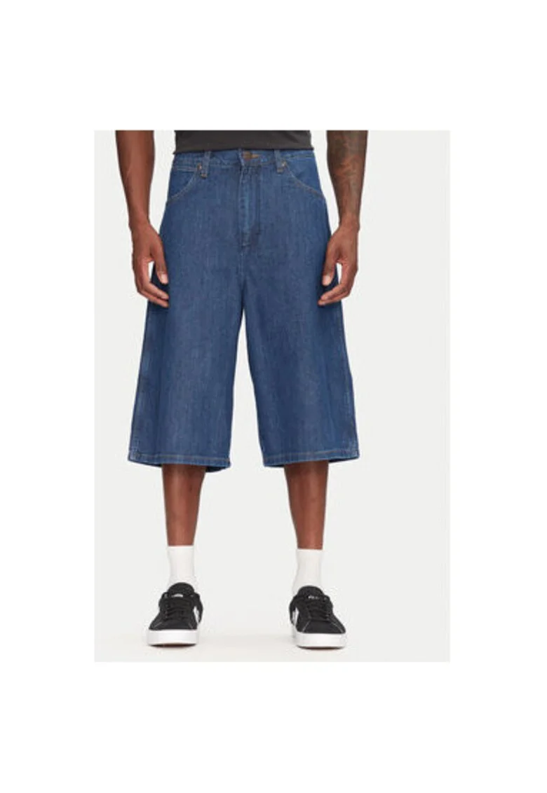 Pantaloni scurti din denim barbati  112362550, Bumbac, Albastru, Albastru