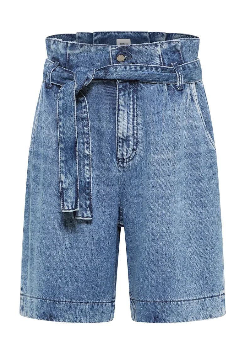 Pantaloni scurti din denim dama  1016559, Lyocell, Albastru, Albastru