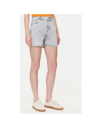 Pantaloni scurti din denim dama  1016558, Bumbac, Gri, Gri