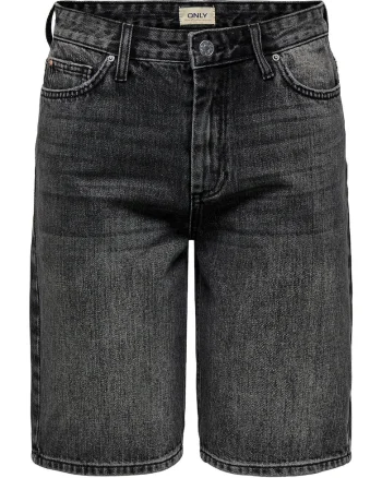 Pantaloni scurti din denim dama  15256709, Bumbac, Gri, Gri