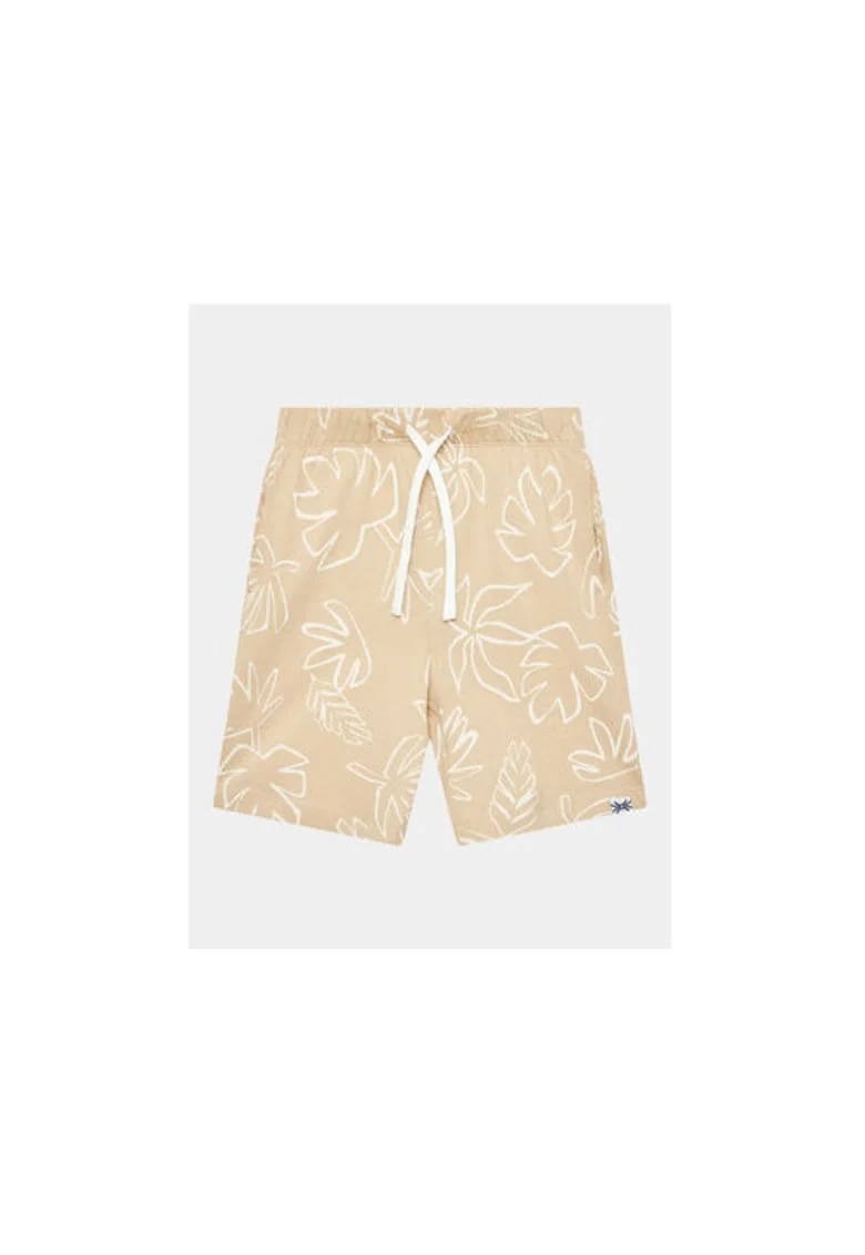 Pantaloni scurti baieti,  302078004, Bumbac, Bej, Bej