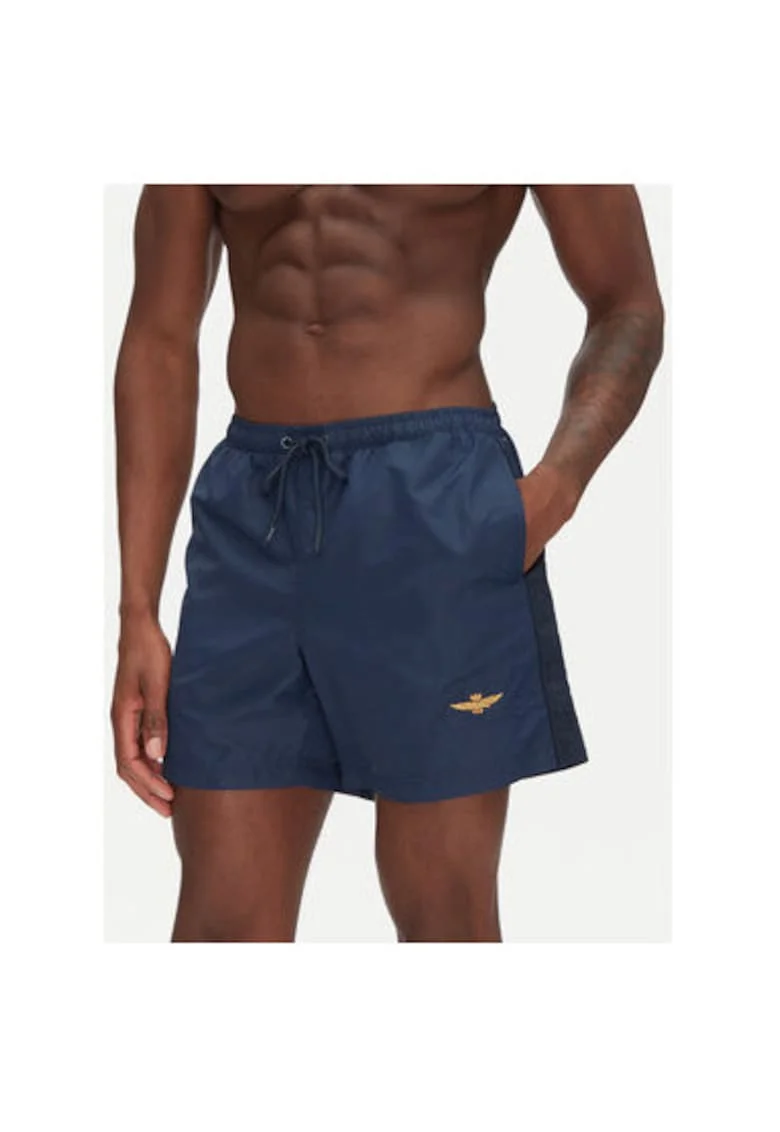 Pantaloni scurti de baie barbati  251BW225CT3539, Poliamida, Bleumarin, Bleumarin