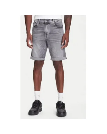 Pantaloni scurti din denim barbati G Star Raw, D10481-D535, Bumbac, Gri, Gri