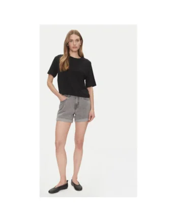Pantaloni scurti din denim dama  10279493, Bumbac/Poliester, Gri, Gri