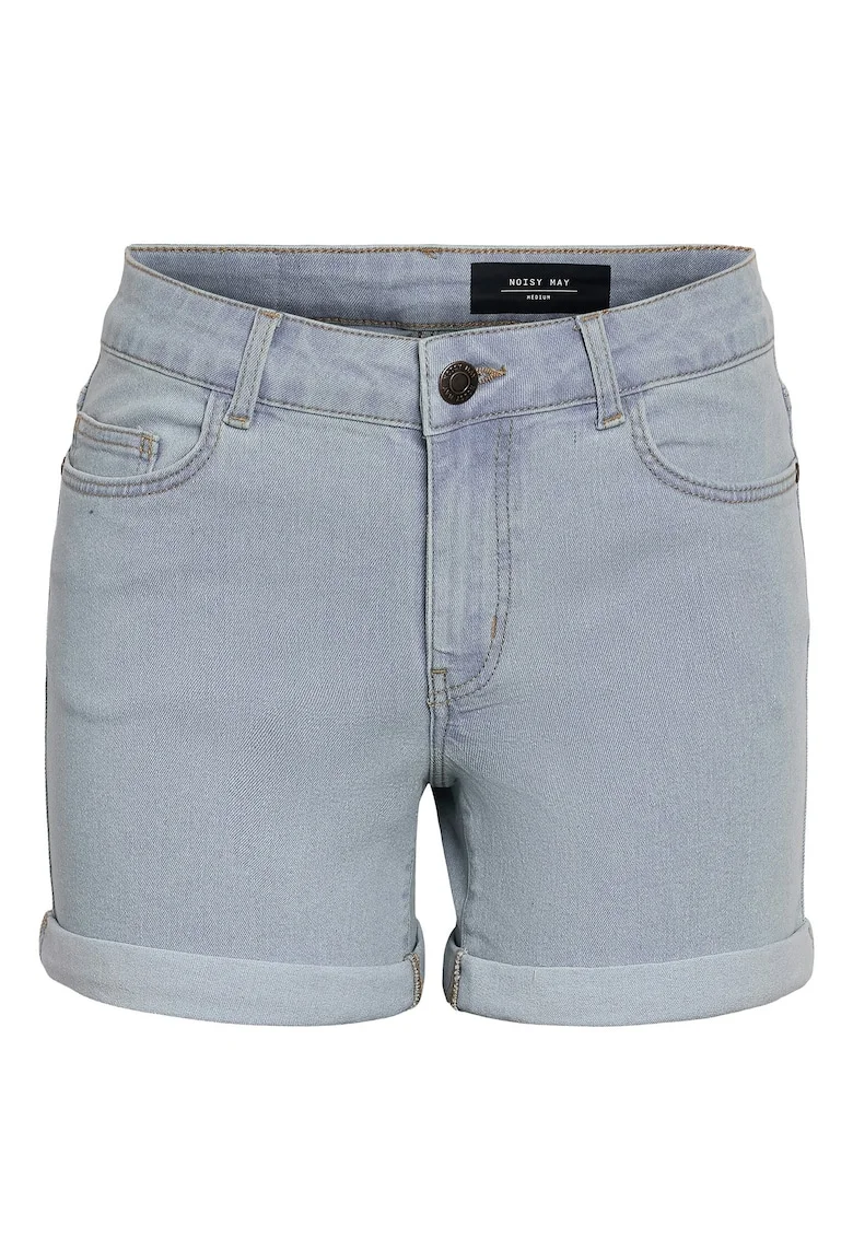 Pantaloni scurti din denim dama  27032491, Bumbac/Poliester, Albastru, Albastru