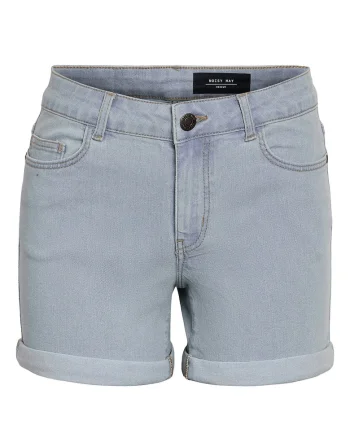 Pantaloni scurti din denim dama  27032491, Bumbac/Poliester, Albastru, Albastru