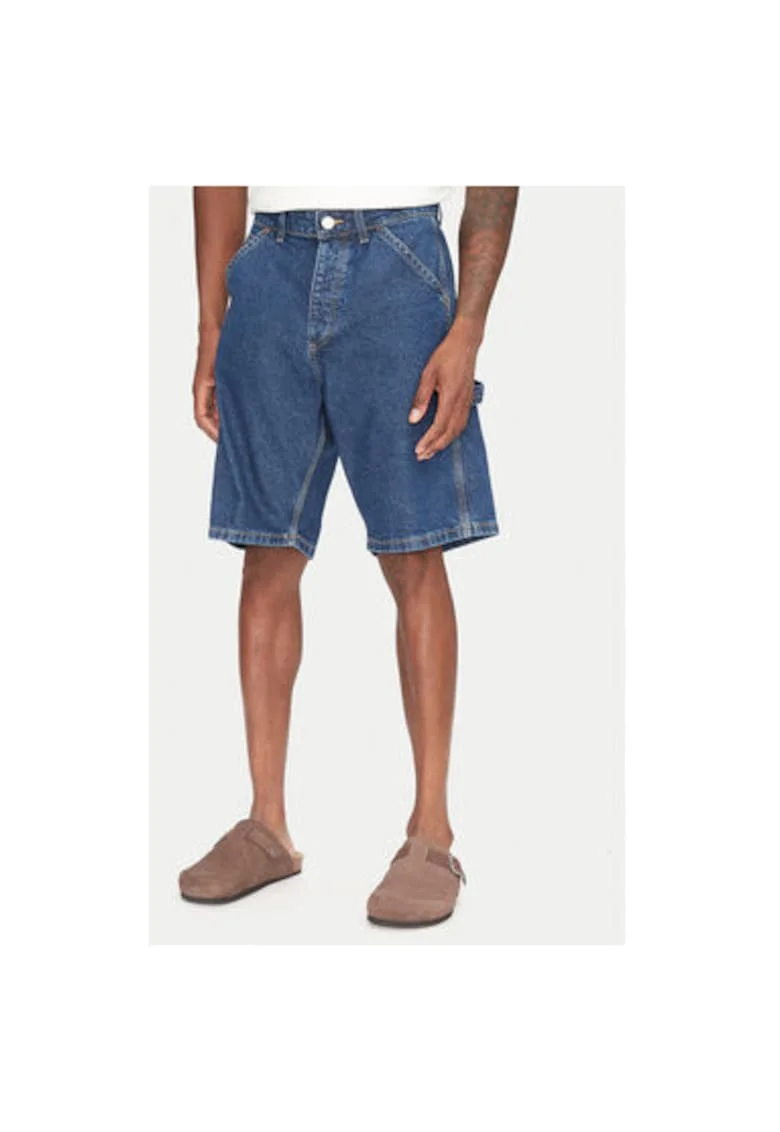 Pantaloni scurti din denim barbati Jack Jones, 12273238, Bumbac, Bleumarin, Bleumarin