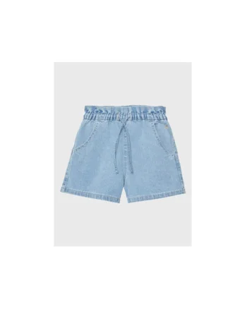 Pantaloni scurti fete,  301772927, Bumbac, Albastru, Albastru