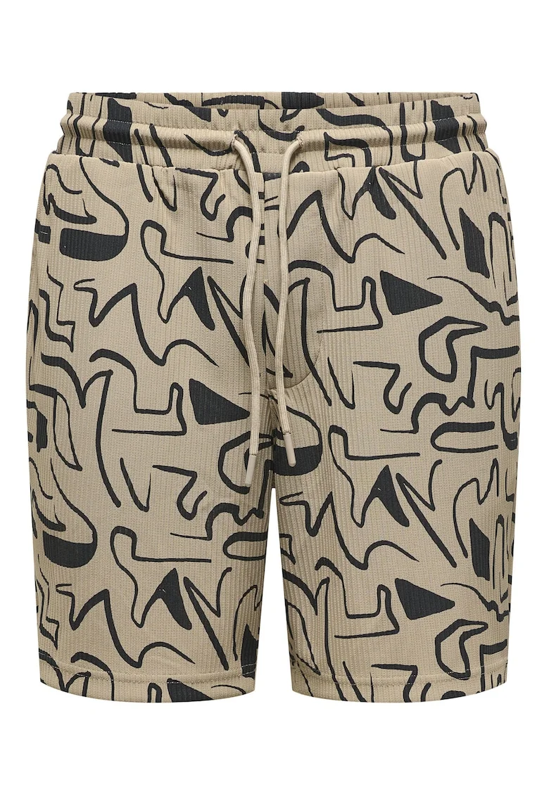 Pantaloni scurti barbati  Sons, 22033513, Poliester, Bej, Bej