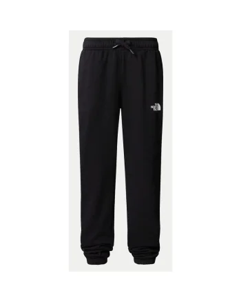 Pantaloni sport barbati,  TNF BLACK, bumbac/poliester, negru, Negru
