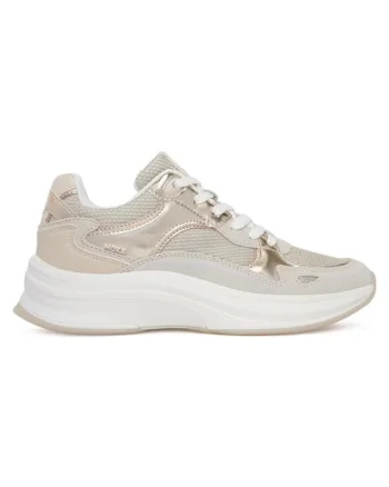 Pantofi dama  5903698592930, Piele intoarsa, Bej, Bej