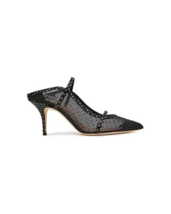 Pantofi dama  MAUREEN 70-434, Sintetic, Negru, Negru
