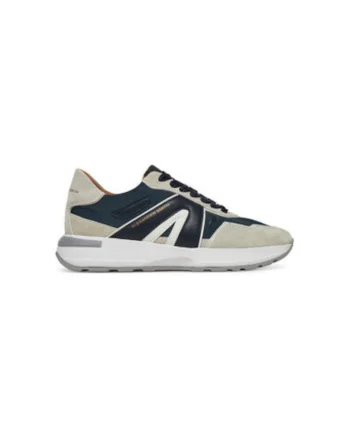 Pantofi sport barbati, ASBBLPM,  Piele naturala, Multicolor, Multicolor