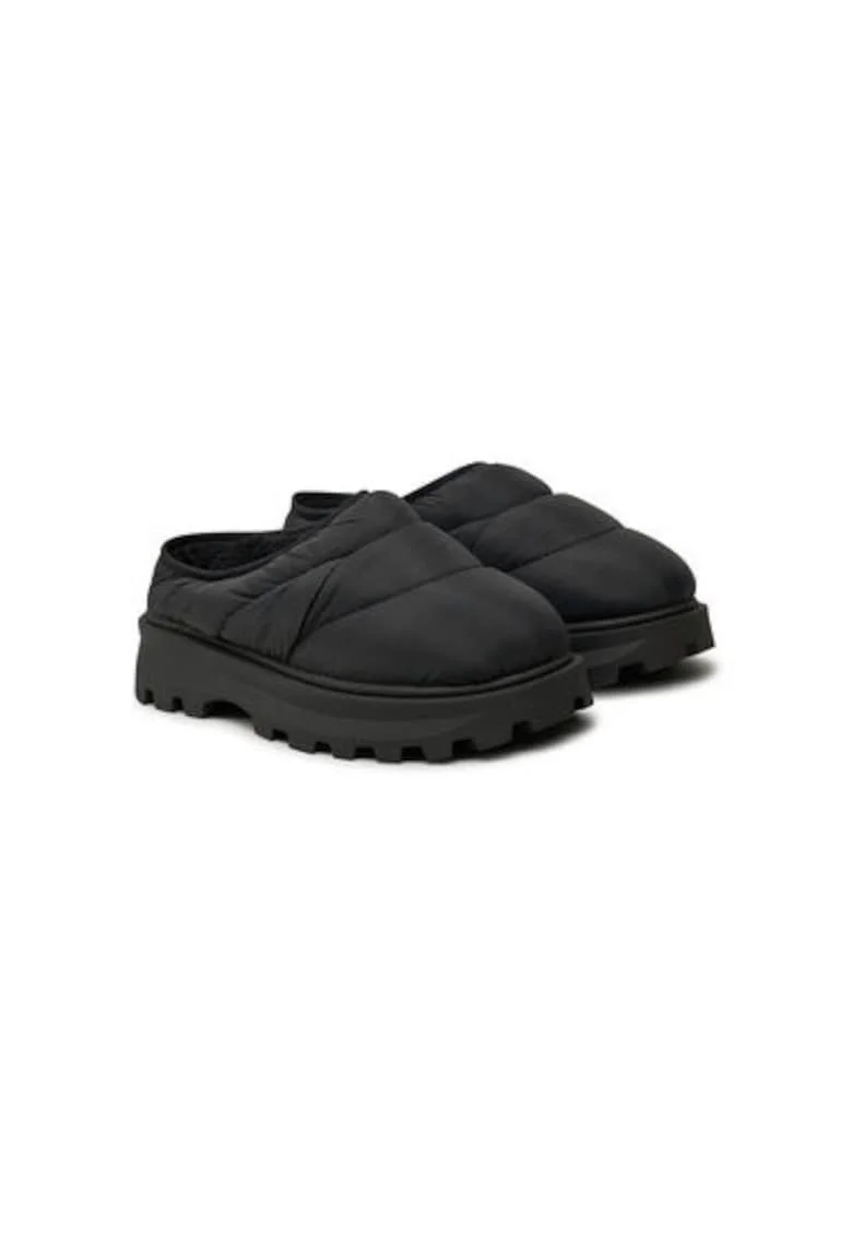 Papuci dama  Textil, Negru, Negru