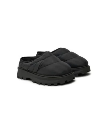 Papuci dama  Textil, Negru, Negru