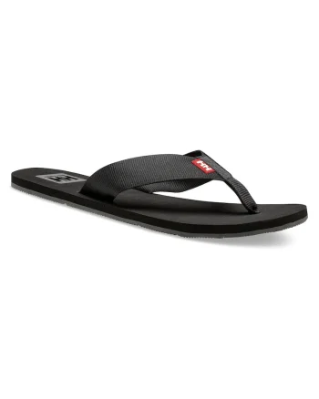 Papuci flip-flop barbati  11956, Textil, Negru, Negru