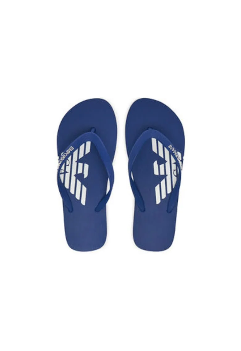 Papuci flip-flop barbati  XVQS08 XN746, Sintetic, Albastru, Albastru