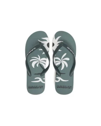 Papuci flip-flop barbati  AQYL101427-LTG, Sintetic, Verde, Verde