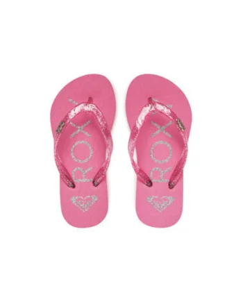 Papuci flip-flop dama  ARGL100263, Sintetic, Roz, Roz