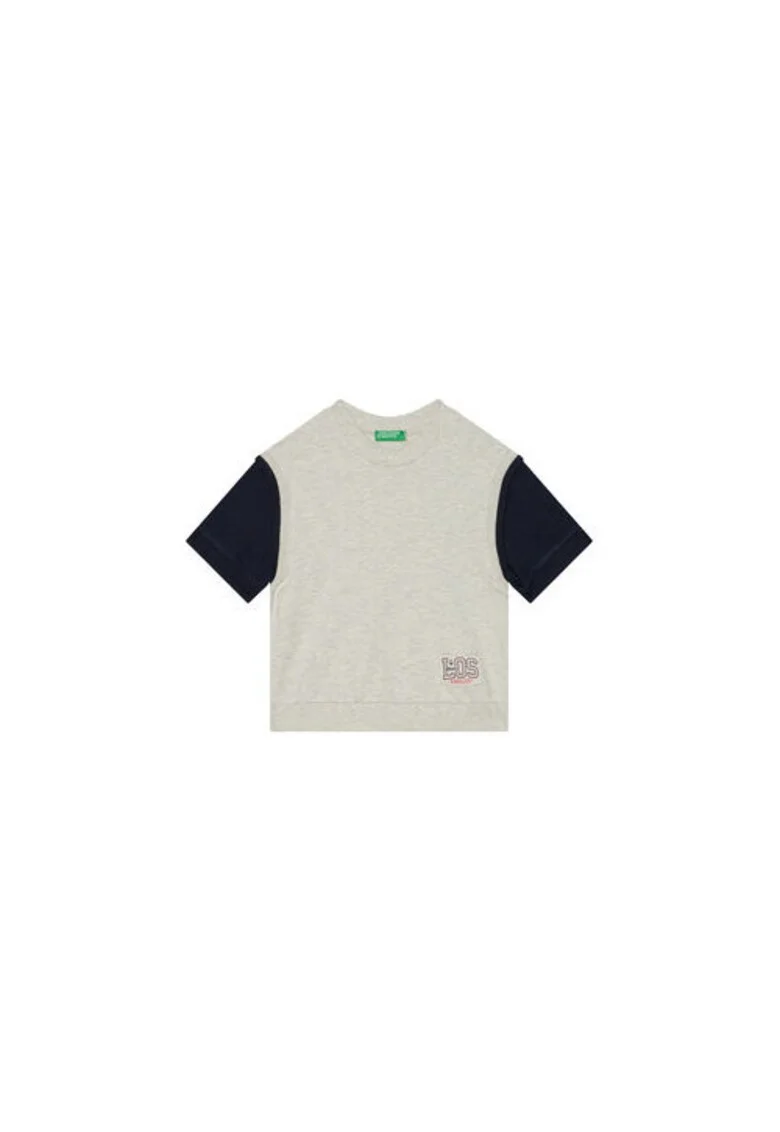 Pulover baieti  3BC1G10IN, Bumbac, Gri, Gri