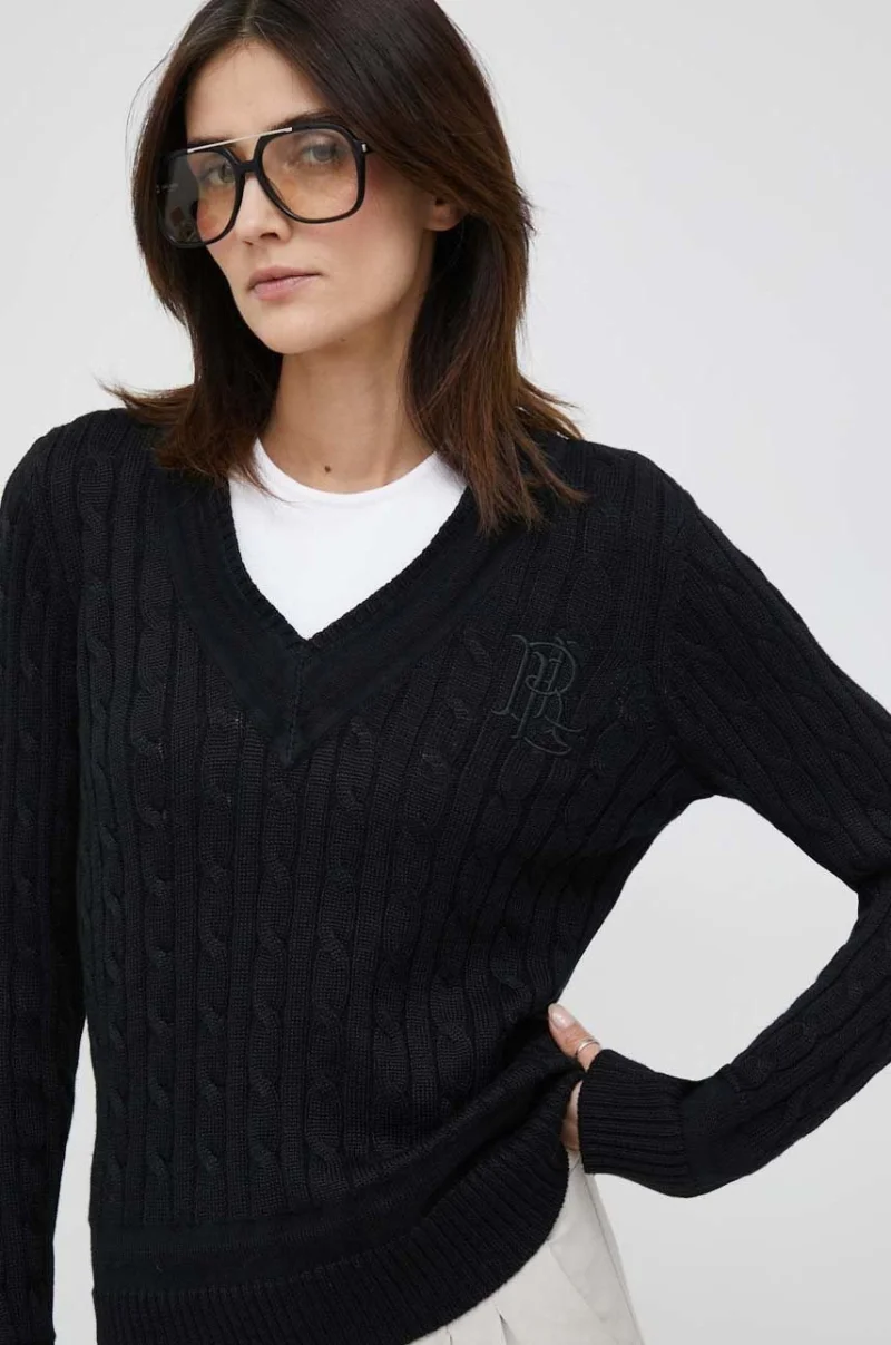 Lauren Ralph Lauren pulover pentru femei cu bumbac