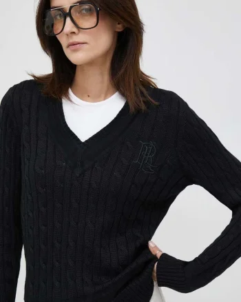 Lauren Ralph Lauren pulover pentru femei cu bumbac