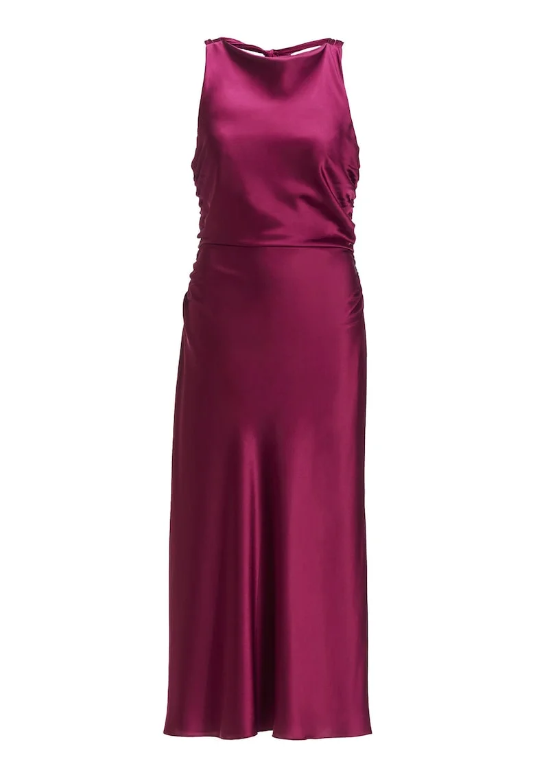 Rochie dama  5AI069HK, Poliester, Mov, Mov
