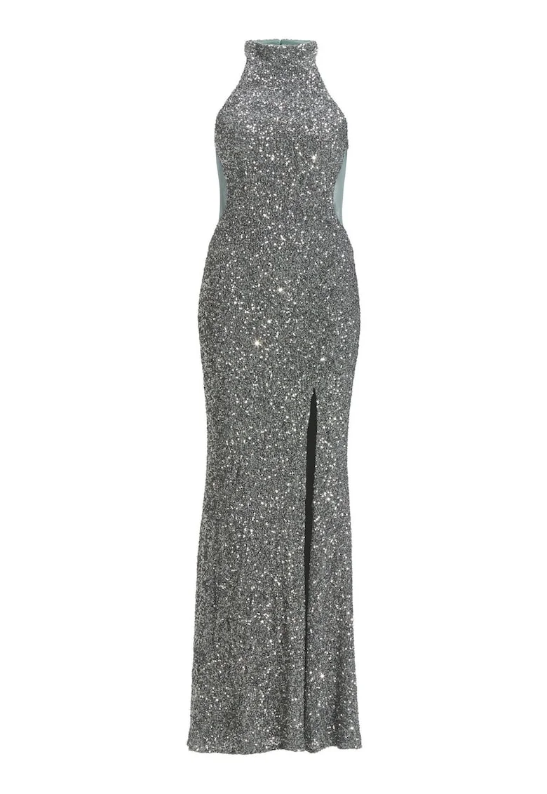 Rochie dama  5AJ006HK, Poliester/Elastan, Verde, Verde