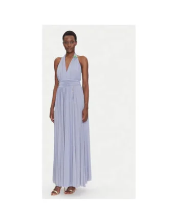 Rochie dama  FQ25SD3010W799Q7, Bumbac/Poliester, Albastru, Albastru