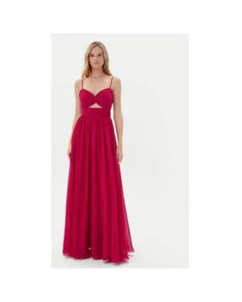 Rochie dama  5AH025HK, Poliester, Roz, Roz