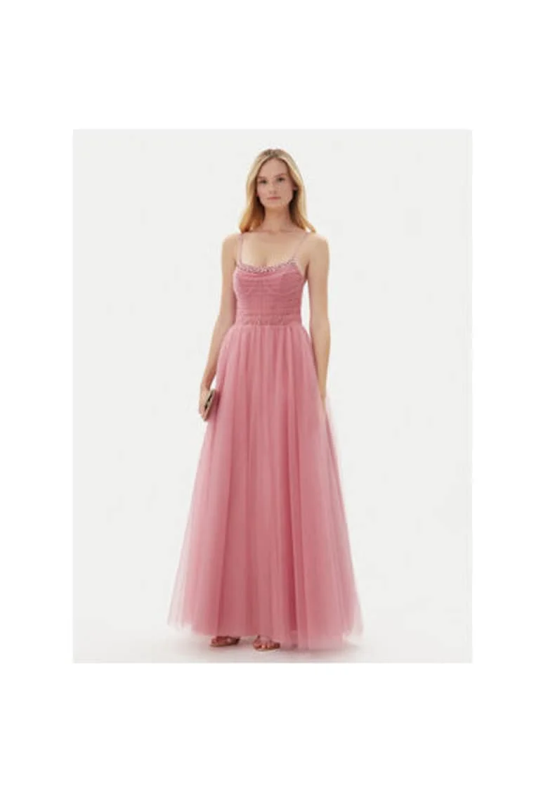 Rochie dama  5AJ013HK, Nylon, Roz, Roz