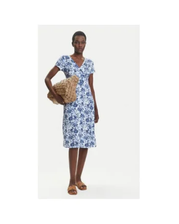 Rochie dama  13002031, Viscoza, Albastru, Albastru
