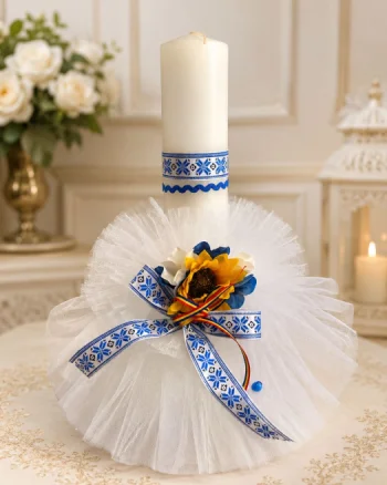 Lumanare Decorata Manual Traditional 14