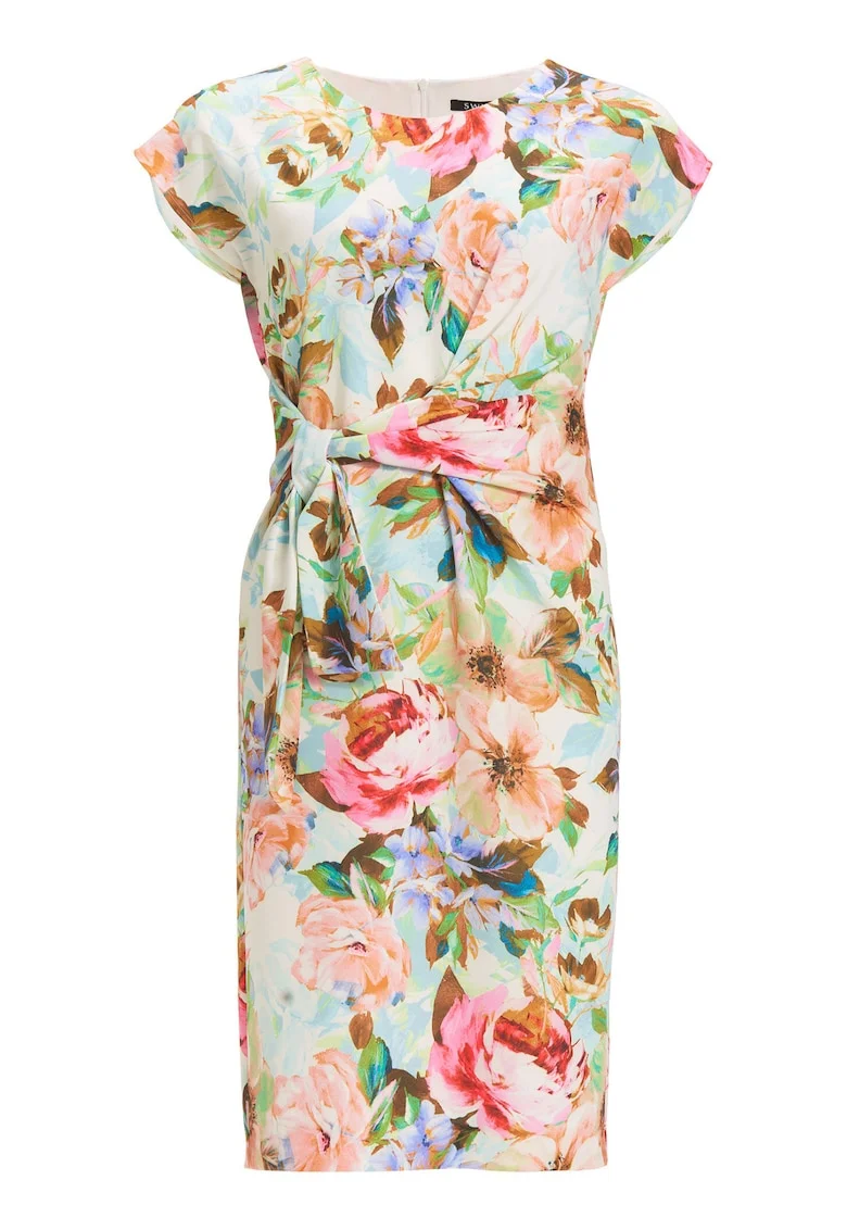 Rochie dama  5AI20700, Poliester, Multicolor, Multicolor