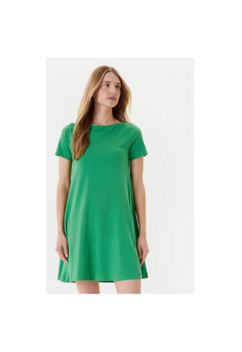 Rochie dama  3Z1RDV01E, Bumbac, Verde, Verde