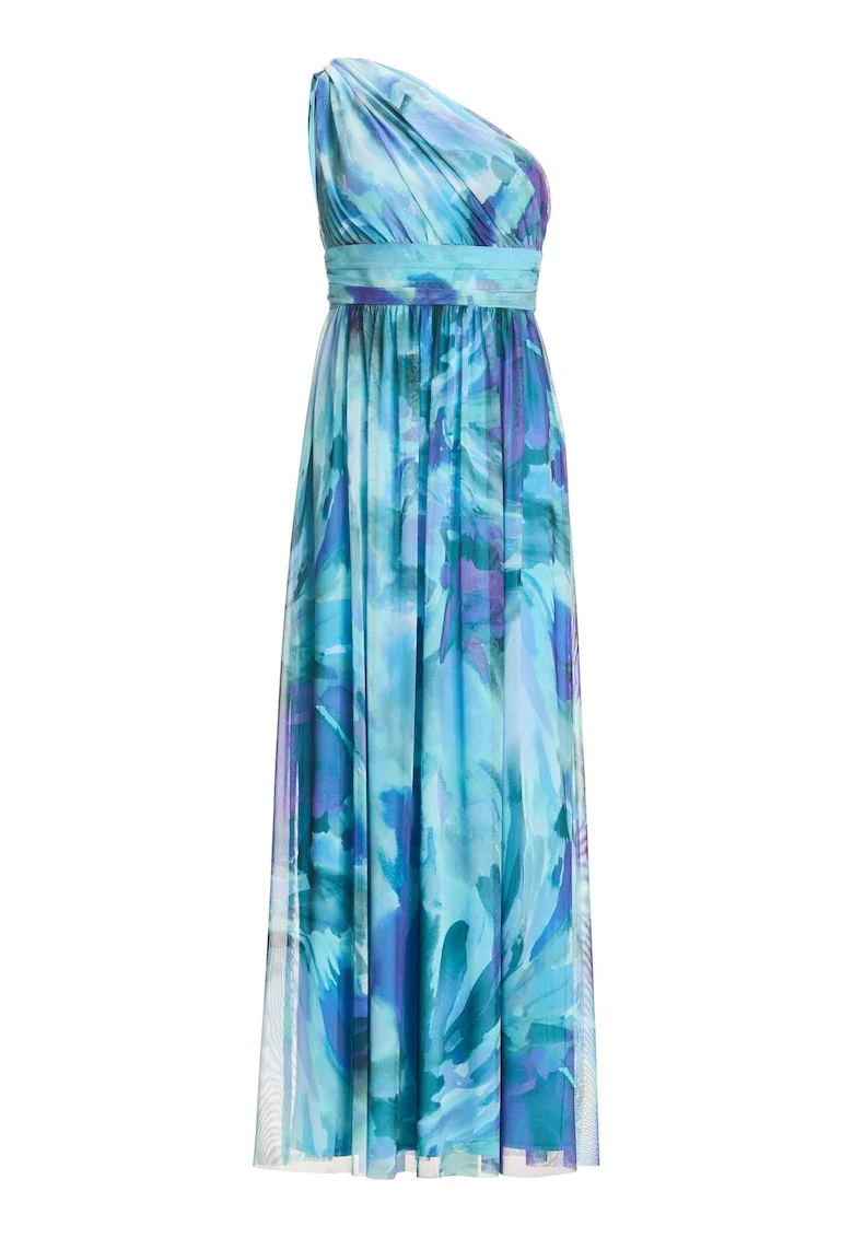 Rochie dama  5AI18900, Poliester/Elastan, Albastru, Albastru