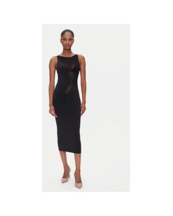 Rochie dama  57176, Poliamida/Elastan, Negru, Negru