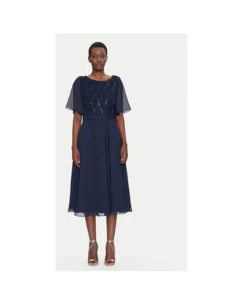 Rochie dama  5AI02500, Poliester, Bleumarin, Bleumarin