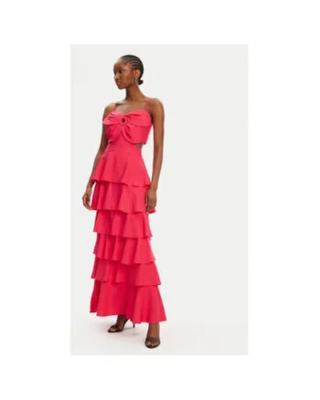 Rochie dama  53-3365, Rayon/Nylon, Roz, Roz