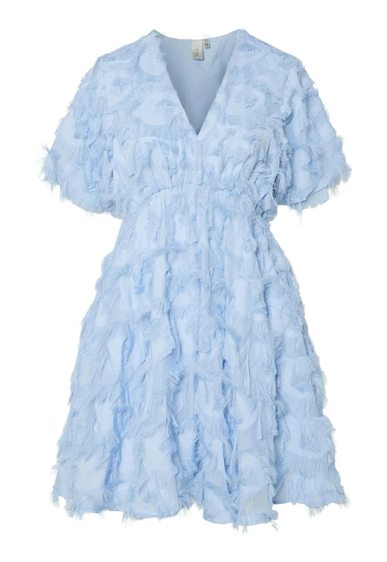 Rochie dama  26037234, Poliester reciclat, Albastru deschis, Albastru deschis