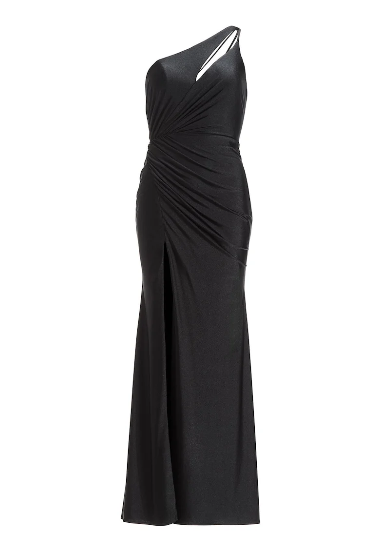 Rochie dama  5AJ007HK, Nylon/Elastan, Negru, Negru
