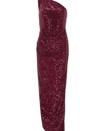 Rochie dama  5AI09800, Poliester, Visiniu, Visiniu